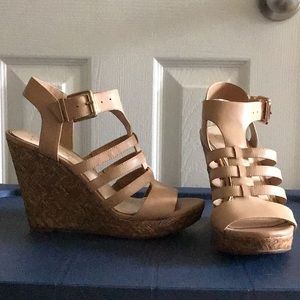 Jessica Simpson Wedges; Size 9; 4 in. wedge height